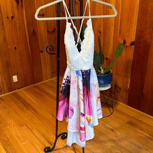 Beachy Backless Dress - Very Flattering